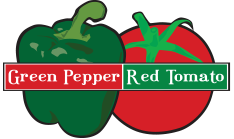 Green Pepper Red Tomato